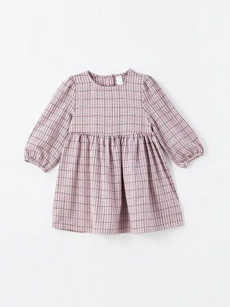 Bebe Yaka Uzun Kollu Kız Bebek Elbise_W4DF44Z1-LNQ86841456024772-3 Yaş