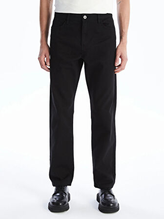 LCWAIKIKI Classic SİYAH Rahat Kalıp Erkek Chino Pantolon