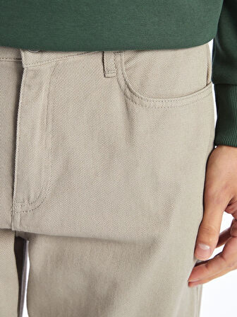 LCWAIKIKI Classic BEJ Rahat Kalıp Erkek Chino Pantolon