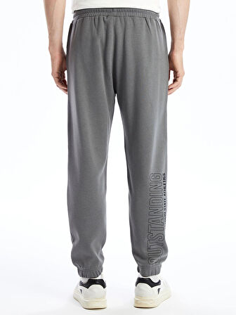 XSIDE Antrasit Standart Kalıp Erkek Kalın Jogger Eşofman Altı