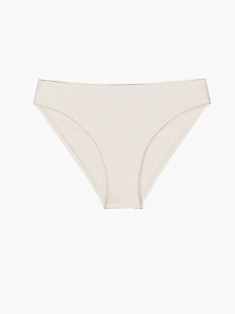 LCW DREAM Kahverengi Düz Bikini Külot 3'lü Paket