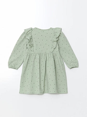 Bisiklet Yaka Kız Bebek Elbise_W4HH44Z1-LRR86841459554814-5 Yaş
