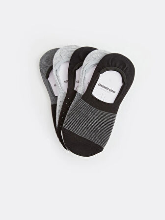 LCW ACCESSORIES Karişik Desenli Erkek Babet Çorap 5'li