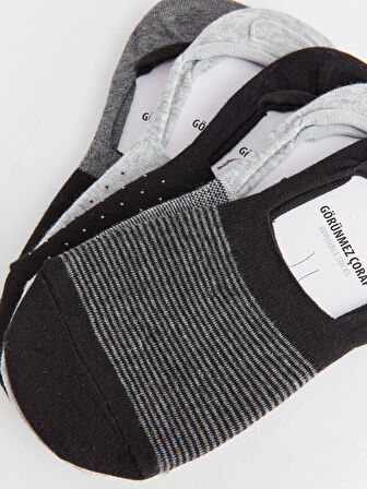 LCW ACCESSORIES Karişik Desenli Erkek Babet Çorap 5'li