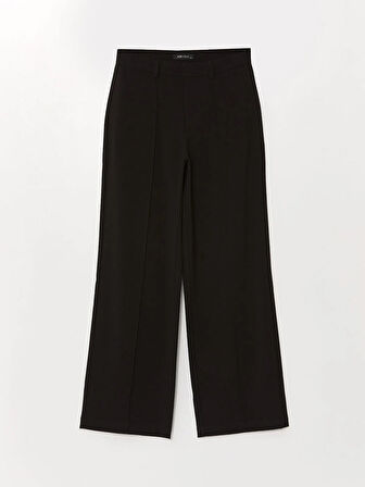 Standart Fit Düz Geniş Paça Kadın Pantolon_W44356Z8-CVL_8684146118410_42