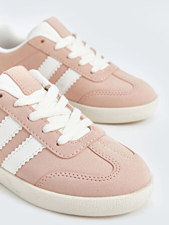 LCW STEPS Pembe Bağcıklı Kız Çocuk Spor Ayakkabı
