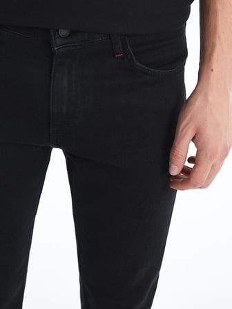LCW Jeans Siyah 760 Skinny Fit Erkek Jean Pantolon