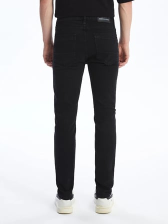 LCW Jeans Siyah 760 Skinny Fit Erkek Jean Pantolon