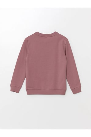 Bisiklet Yaka Baskili Uzun Kollu Erkek Cocuk Sweatshirt - W42964Z4