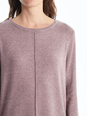 LCWAIKIKI Classic PEMBE Bisiklet Yaka Kadın Tişört