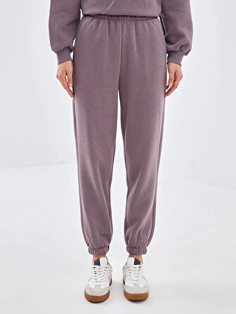 LCW Vision Mürdüm Beli Lastikli Kadın Kalın Jogger Eşofman Altı