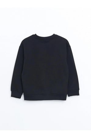 LCW Kids Bisiklet Yaka Kız Çocuk Kalın Sweatshirt (W4)