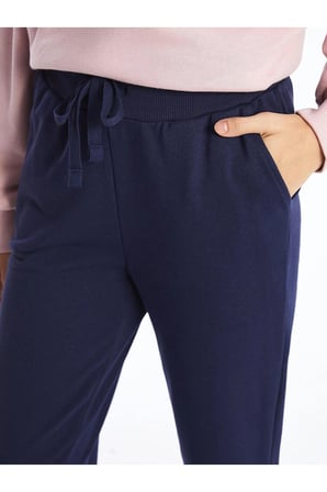 LCW Vision Kadın Beli Lastikli Düz Jogger Eşofman Altı