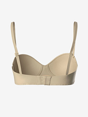 LCW DREAM PEMBE Balenli Dolgusuz Düz Straplez Sütyen