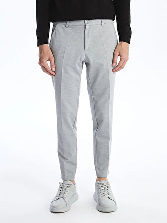 LCWAIKIKI Classic Gri Dar Kalıp Erkek Chino Pantolon