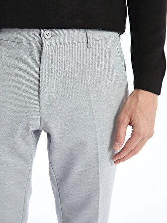 LCWAIKIKI Classic Gri Dar Kalıp Erkek Chino Pantolon