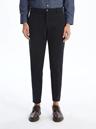 LCWAIKIKI Classic LACİVERT Dar Kalıp Erkek Chino Pantolon