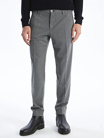 LCWAIKIKI Classic Antrasit Dar Kalıp Erkek Chino Pantolon