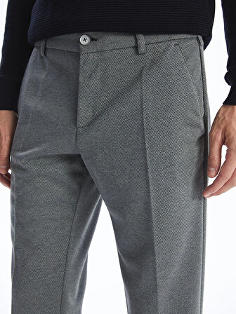 LCWAIKIKI Classic Antrasit Dar Kalıp Erkek Chino Pantolon