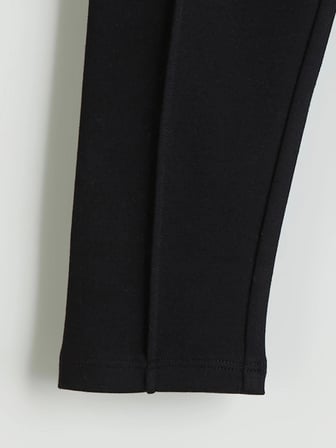 LCW Kids Siyah Beli Lastikli Kız Çocuk Basic Tayt