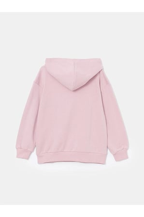 LCW Kids Kapüşonlu Kız Çocuk Sweatshirt (W4)