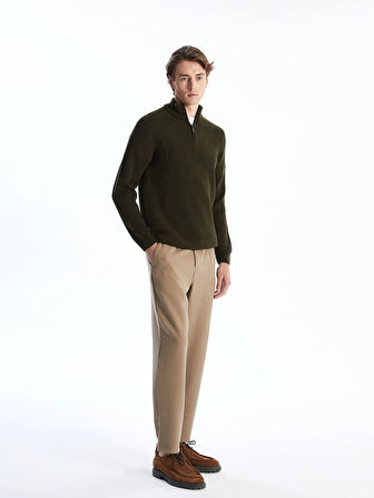 LCW Vision KAHVERENGİ Standart Kalıp Erkek Pantolon