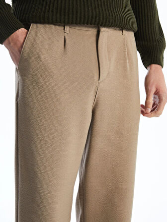 LCW Vision KAHVERENGİ Standart Kalıp Erkek Pantolon