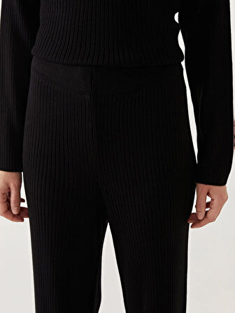 Beli Lastikli Kadın Triko Pantolon_W4IM87Z8-CVL_8684147964658_M