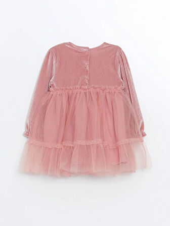 Uzun Kollu Tütü Kız Bebek Elbise_W4IF38Z1-V6886841479666071-3 Ay