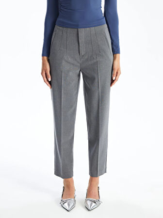 LCW Vision Gri Dar Fit Kadın Pantolon