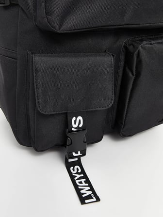 LCW ACCESSORIES SİYAH Çok Bölmeli Erkek Çocuk Sırt Çantası