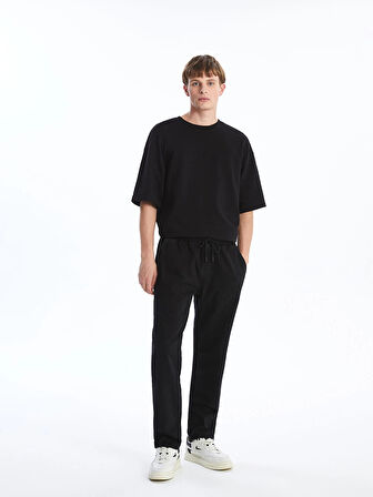 LCW Jeans Siyah Baggy Fit Erkek Jean Pantolon