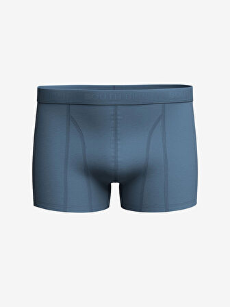 LC WAIKIKI LACİVERT Standart Kalıp Pamuklu Esnek Erkek Boxer 3'lü