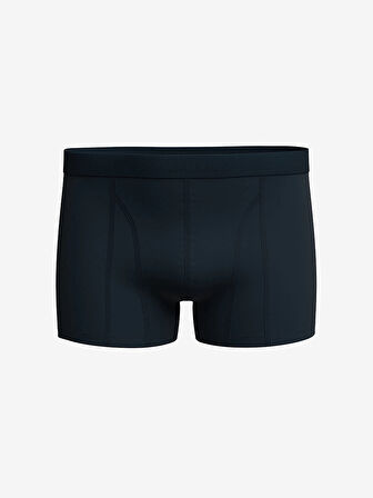 LC WAIKIKI PETROL Standart Kalıp Pamuklu Esnek Erkek Boxer 3'lü