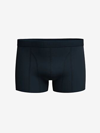 LC WAIKIKI PETROL Standart Kalıp Pamuklu Esnek Erkek Boxer 3'lü