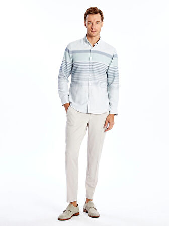 LCWAIKIKI Classic BEJ Dar Kalıp Erkek Chino Pantolon