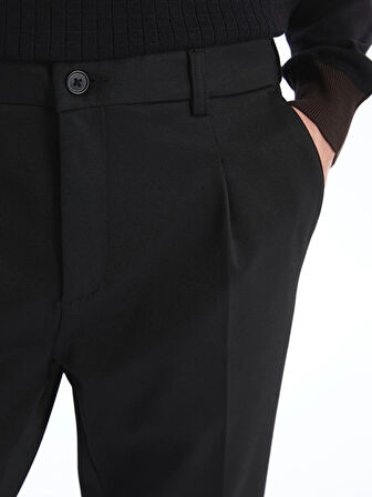 LCWAIKIKI Classic Siyah Standart Kalıp Erkek Chino Pantolon