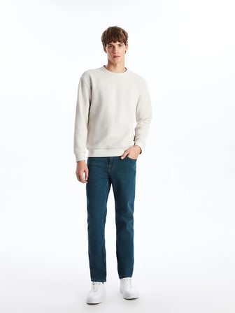LCW Jeans YEŞİL 779 Regular Fit Erkek Jean Pantolon