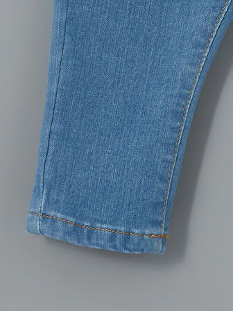Bisiklet Yaka Basic Erkek Bebek Sweatshirt ve Pantolon 2'li_W4KD34Z1-FRC_8684148935114_9-12 Ay