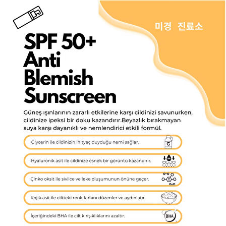 Mi Kyong Clinic Spf 50+ Güneş Kremi