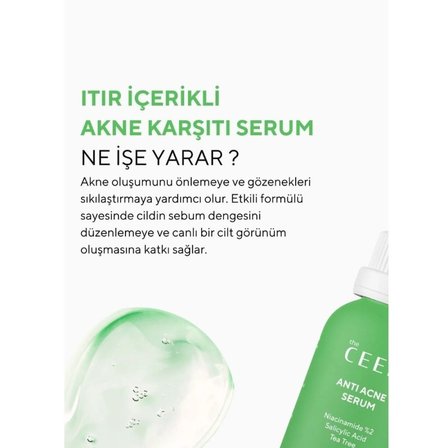 The Ceel Akne Karşıtı Serum 30ml