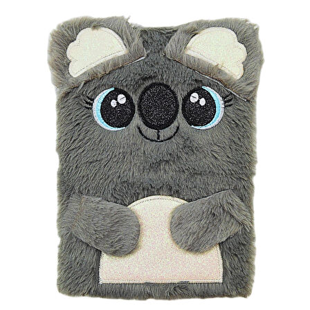 Gen-Of Kulaklı Hayvanlar Peluş Hatıra Ve Not Defteri A5 Çizgili 80 Yaprak (PD104)