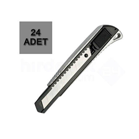 Pin Metal Geniş Maket Bıçağı 18 mm 1 Adet PIN401