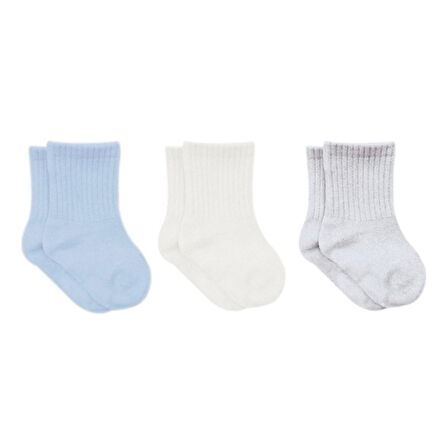 Bistyle 6'lı Basic Penye Çorap 10101