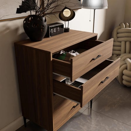 Mezza 3640 ZEN 4 ÇEKMECELİ AYAKLI ŞİFONYER ÜRGÜP