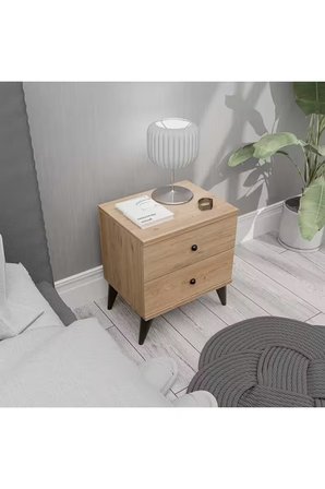 Mezza 3722 MONA 2 ÇEKMECELİ KOMODİN SEPET