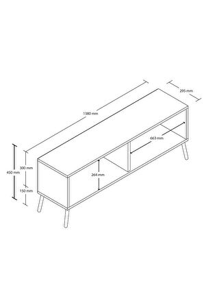 4058 Next 150 Cm Tv Ünitesi Hat