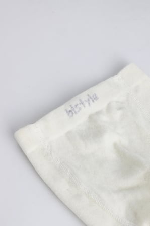 Bistyle Tekli Düz Külotlu Çorap 50104 Ekru