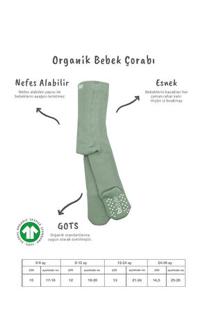 Bistyle Tekli Kaymaz Mix Havlu Külotlu Çorap 50501 Nil