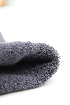 Bistyle Tekli Puan Kaymaz Havlu Külotlu Çorap Bs50502 Antrasit